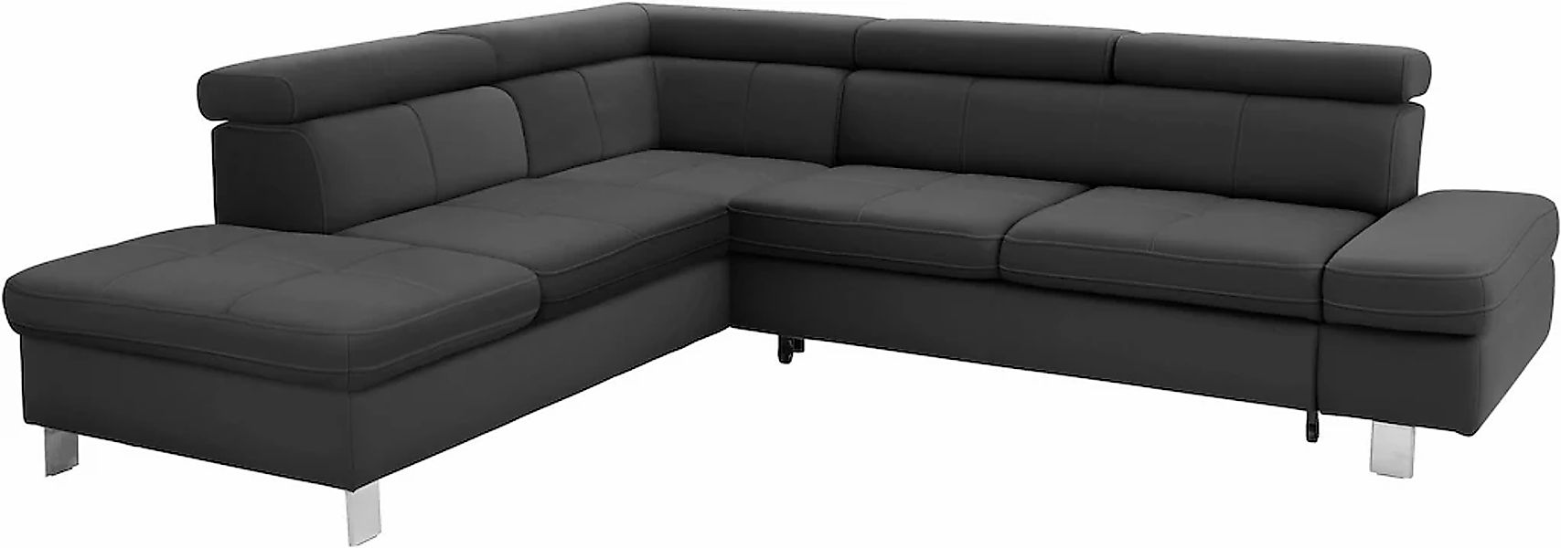 exxpo - sofa fashion "Fiji, L-Form" mit Kopf- bzw. Rückenverstellung, wahlw günstig online kaufen