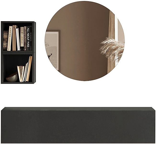 INOSIGN Garderoben-Set »INFINITY, 3tlg. Breite 138 cm, Höhe variabel, moder günstig online kaufen