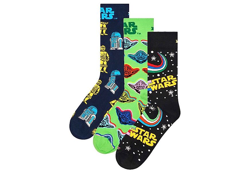Happy Socks Kurzsocken Herren Socken 3er Pack Baumwolle (Packung, 3er Pack) günstig online kaufen