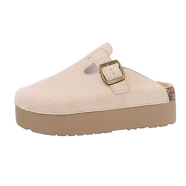 Ital-Design Damen Mules Freizeit Plateausandaletten (85698216) günstig online kaufen