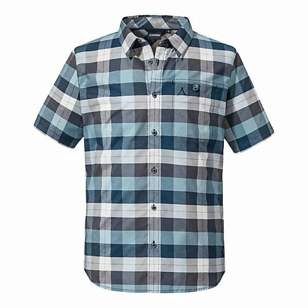 Schöffel Outdoorhemd Shirt Moraans SH M mit gesticktem Markenlogo auf Brust günstig online kaufen