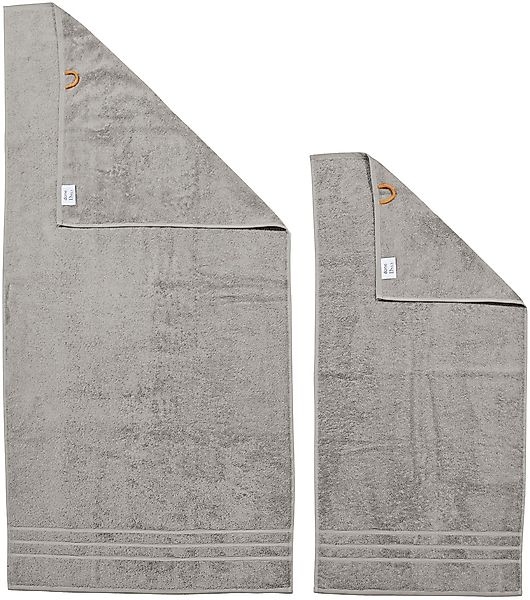 done.® Handtuch Set »Daily Uni«, (Set, 4 St., 2 Handtücher (50x100 cm)-2 Du günstig online kaufen