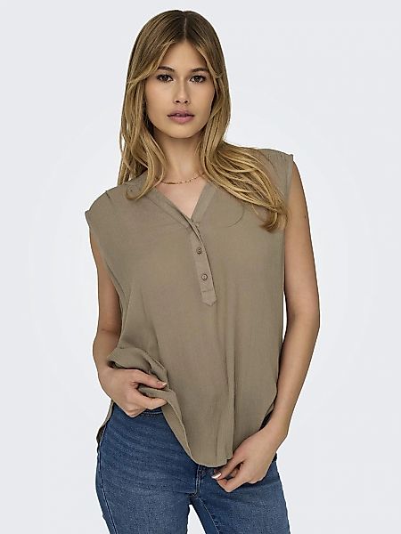 ONLY Blusentop "ONLJETTE LIFE S/L TOP WVN NOOS" günstig online kaufen