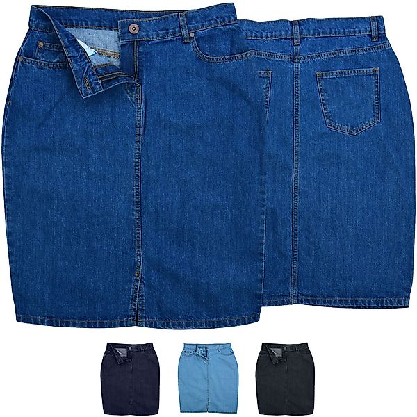 German Wear Jeansrock Trend462R Midi Denim günstig online kaufen