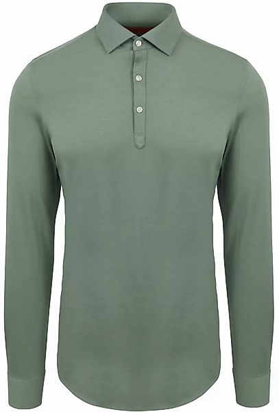 Suitable Camicia Poloshirt Grün - Größe XXL günstig online kaufen