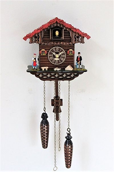 Clockvilla Hettich-Uhren Wanduhr Kuckucksuhr aus dem Schwarzwald Schwarzwal günstig online kaufen