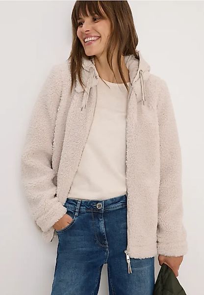 Teddy Overshirt mit Kapuze günstig online kaufen
