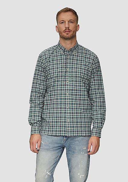s.Oliver Langarmhemd Regular Fit: Hemd aus günstig online kaufen