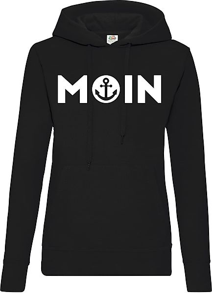 Youth Designz Kapuzenpullover Moin Spruch Damen günstig online kaufen