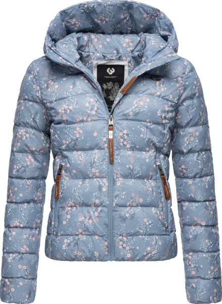 Ragwear Steppjacke "Tiasa" mit Kapuze Geblümte Winterjacke mit Kapuze günstig online kaufen