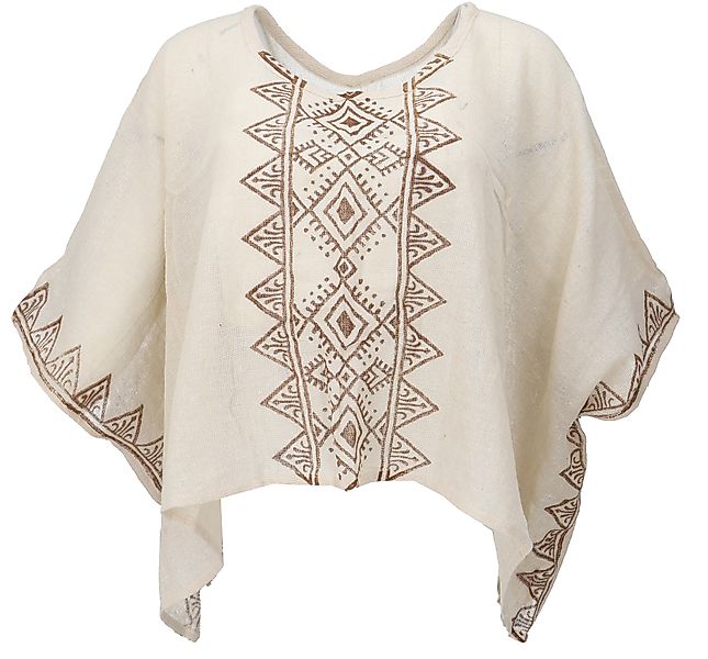 Guru-Shop Longbluse Weites Boho Blusentop mit günstig online kaufen