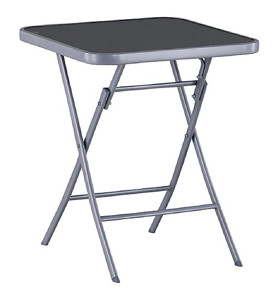 MANDALIKA Garden Gartentisch Garda silber Klapptisch günstig online kaufen