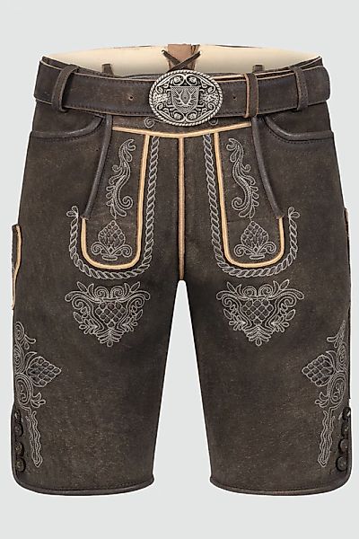 Lederhose Vinc mit Gürtel günstig online kaufen