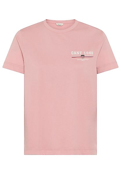 Gant T-Shirt "REG GRAPHIC SS T-SHIRT", regular fit, Print auf der Brust günstig online kaufen