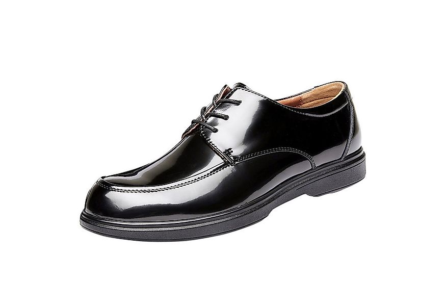 Allthemen Schnürschuh mit klaren Ziernähten Businessschuh glänzend Anzugsch günstig online kaufen
