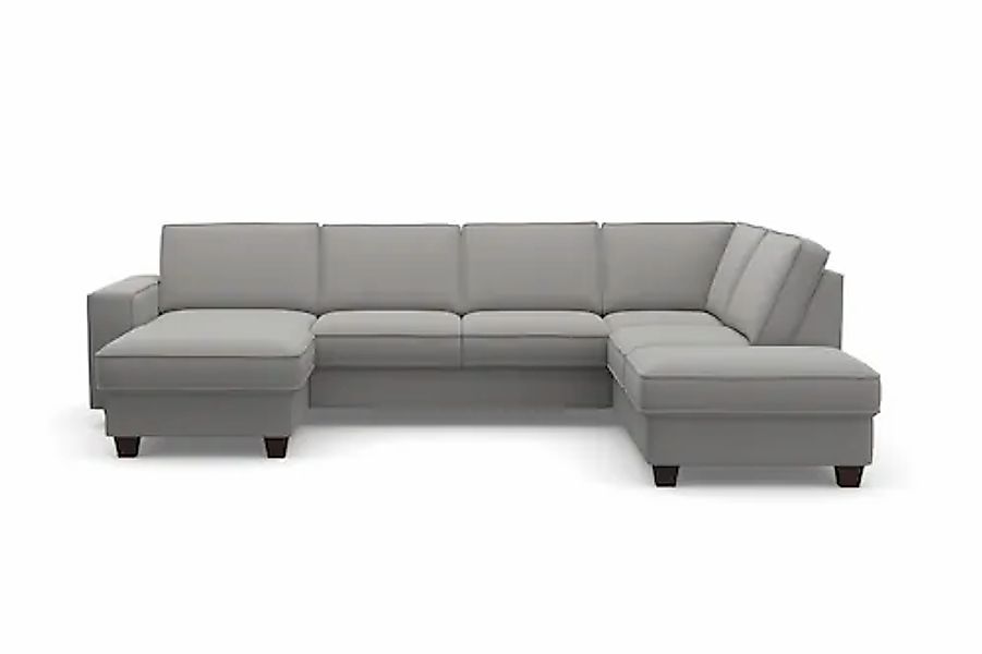Home affaire Wohnlandschaft »County U-Form« wahlweise Ottomane links oder r günstig online kaufen