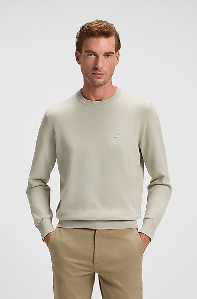 BOSS ORANGE Strickpullover Kanovano mit Rundhalsausschnitt günstig online kaufen