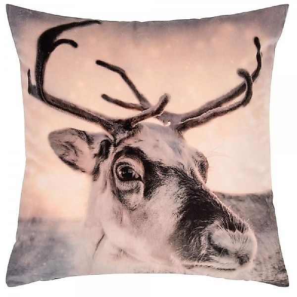 PAD Kissenhülle Kissenhülle Winter Animal Rentier günstig online kaufen