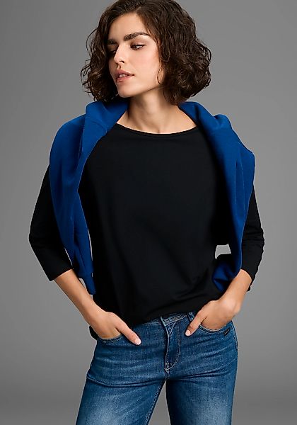 Laura Scott 3/4-Arm-Shirt, mit U-Boot-Ausschnitt - NEUE KOLLEKTION günstig online kaufen