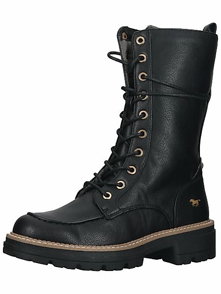 Mustang Shoes Schnürstiefelette "Mustang Shoes Stiefel Lederimitat" günstig online kaufen