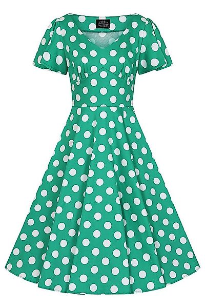 Hearts & Roses London A-Linien-Kleid Nina Polka Dot Swing Dress Rockabella günstig online kaufen