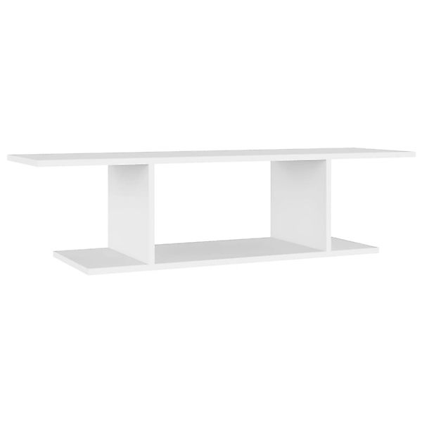 vidaXL TV-Wandschrank Weiß 103x30x26,5 cm 806980 günstig online kaufen