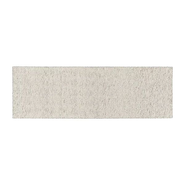 Fawn Wollteppich weiß 80 x 240cm günstig online kaufen