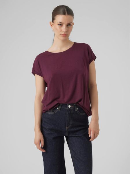 Vero Moda Rundhalsshirt VMAVA PLAIN SS günstig online kaufen