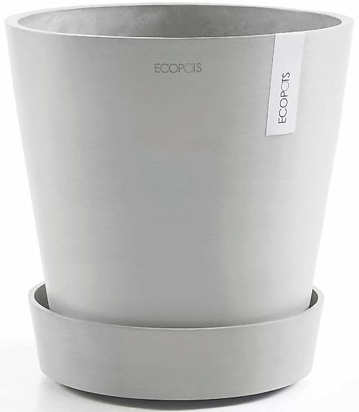 ECOPOTS Topfuntersetzer »mit Rollen 60 Weißgrau«, für innen und außen: fros günstig online kaufen