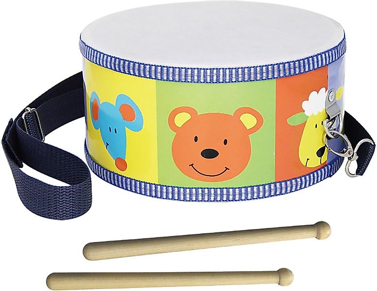 Clifton Spielzeug-Musikinstrument Kindertrommel mit Motiv, mit Kinderlieder günstig online kaufen