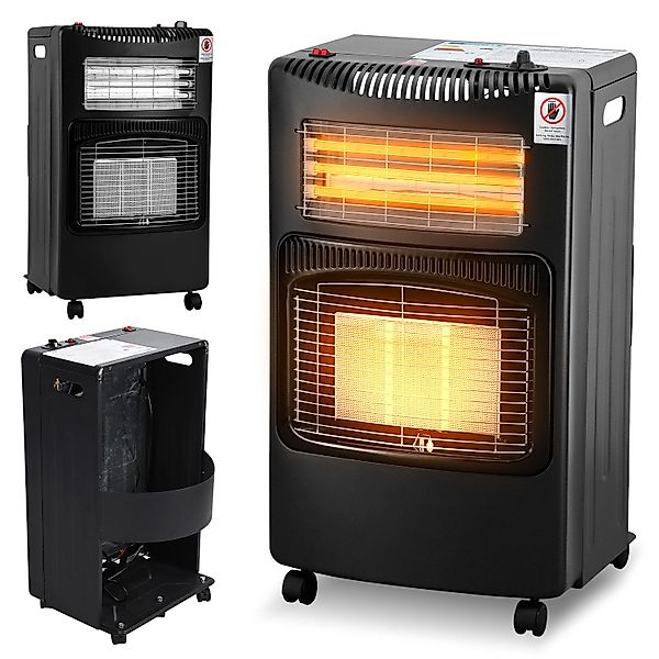 Clanmacy Heizlüfter Gasheizung 4,2KW Gasofen 3 günstig online kaufen