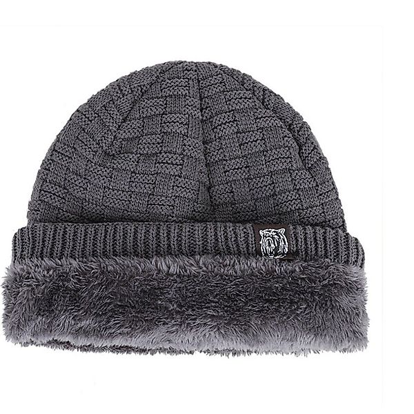 Coonoor Strickmütze Warm Gefütterte Wintermütze Strickmütze günstig online kaufen