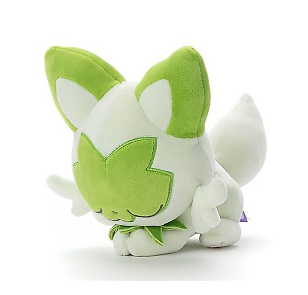 Pokémon Center Kuscheltier Schlafendes Felori Plüschtier Sleeping Sprigatit günstig online kaufen