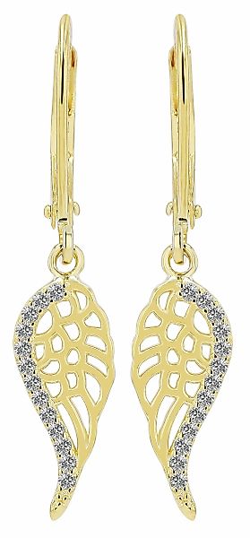 Adelia´s Paar Ohrhänger "Damen Ohrringe aus 925 Silber mit Zirkonia" Ideal günstig online kaufen