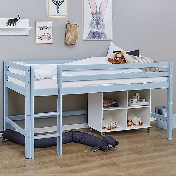 Hoppekids Hochbett "ECO Dream MY COLOR", 90x200, umbaubar in Einzelbett günstig online kaufen