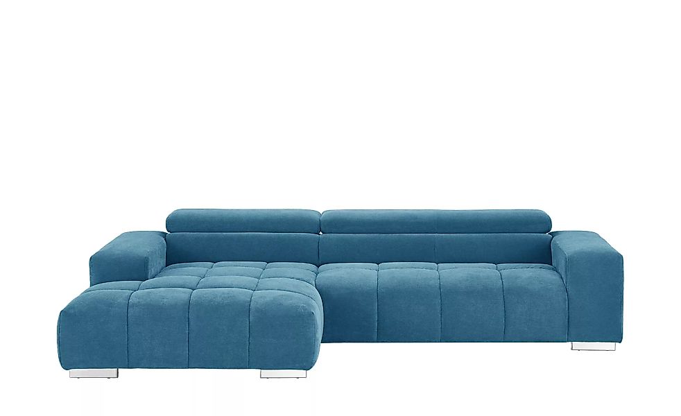 uno Ecksofa - blau - 70 cm - Polstermöbel > Sofas > Ecksofas - Möbel Kraft günstig online kaufen
