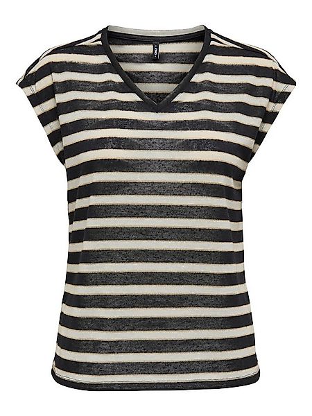 ONLY Blusentop ONLFINE S/S V-NECK SHINE TOP JRS günstig online kaufen