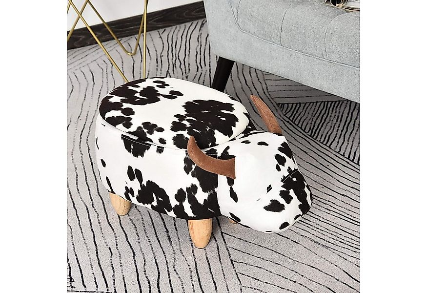 BlingBin Polsterhocker Tierhocker Dekohocker mit Stauraum im Schweinchen-De günstig online kaufen