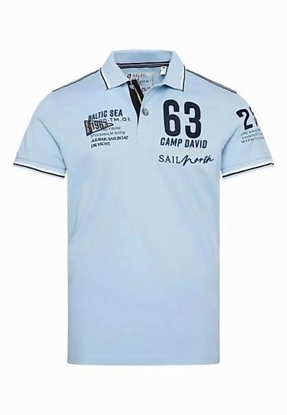 CAMP DAVID Poloshirt Poloshirt CRUISE NORTH Kurzarmshirt mit Polokragen (1- günstig online kaufen