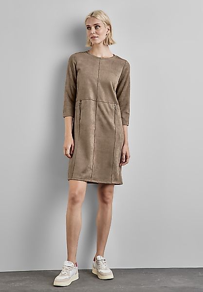 STREET ONE Shirtkleid Eingrifftaschen mit Rundhalsausschnitt günstig online kaufen