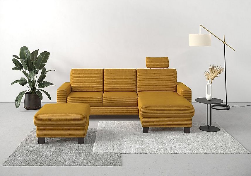 Home affaire Ecksofa Summer L-Form, mit Recamiere, mit oder ohne Bettfunkti günstig online kaufen