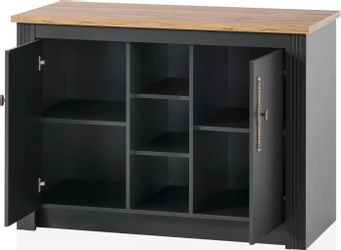 KOCHSTATION Pantryküche "KS-Westminster" Breite 130 cm, ohne E-Geräte günstig online kaufen