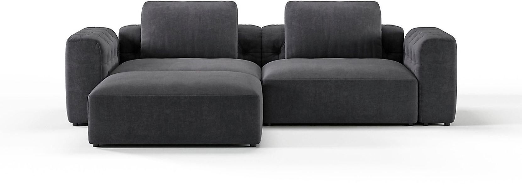 RAUM.ID Ecksofa »Cushid L-Form«, Modulset, bestehend aus 3 Teilen günstig online kaufen