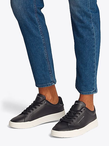 Tommy Hilfiger TH COURT LTH DETAIL ESS Sneaker, Freizeitschuh, Halbschuh, S günstig online kaufen