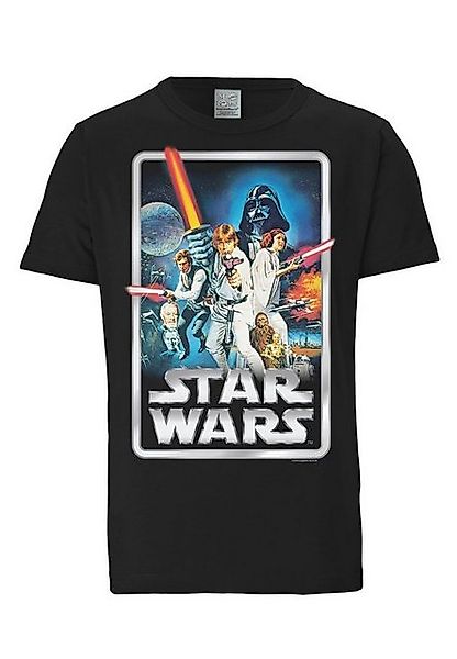 LOGOSHIRT T-Shirt Krieg der Sterne Poster mit tollem Print günstig online kaufen