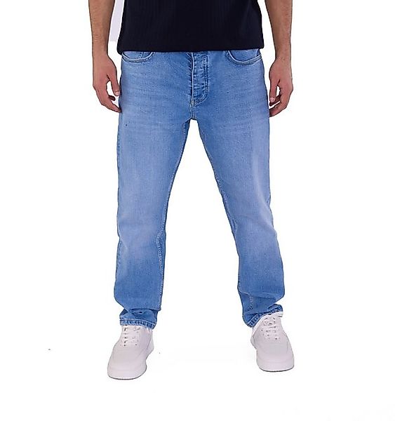 Denim Distriqt Boyfriend-Jeans Herren Sommer Boyfriend Jeans Blue 5025-2 W3 günstig online kaufen