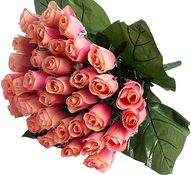 Kunstblume Rosenstrauß mit 36 Rosen, Botanic-Haus, günstig online kaufen