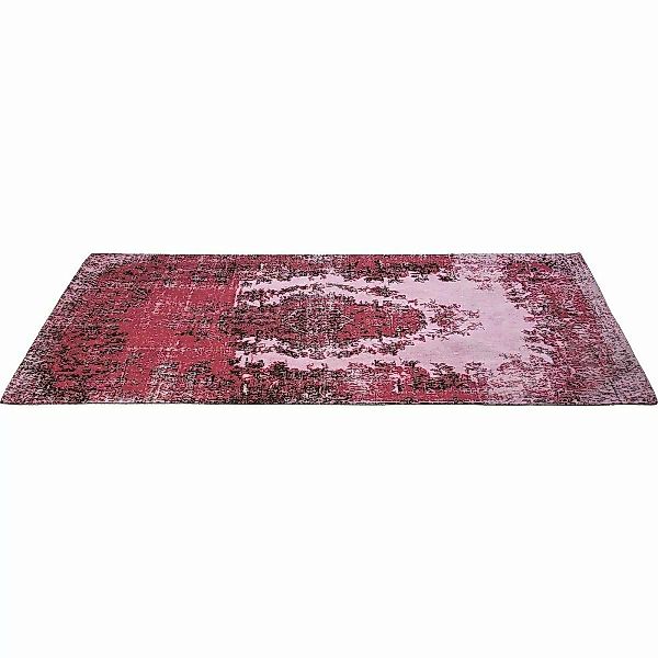 KARE Design Teppiche Kelim Pop Teppich 240 cm (37362) (pink) günstig online kaufen