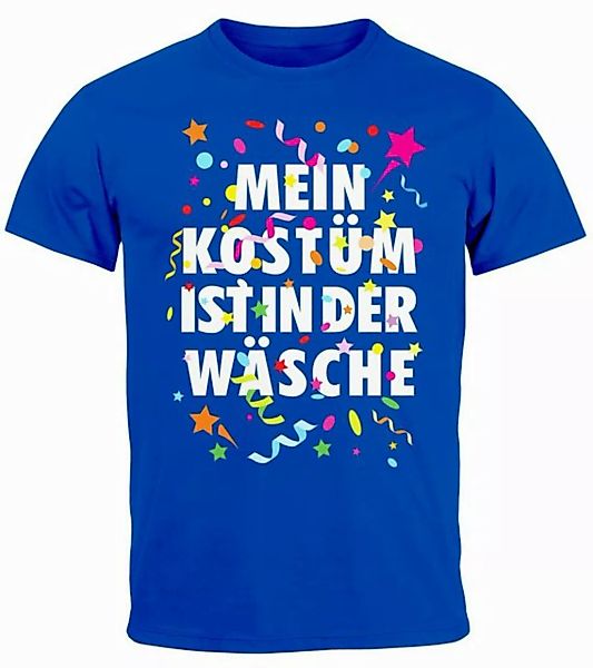 MoonWorks Print-Shirt Herren T-Shirt Fasching Karneval Kostüm Verkleidung L günstig online kaufen