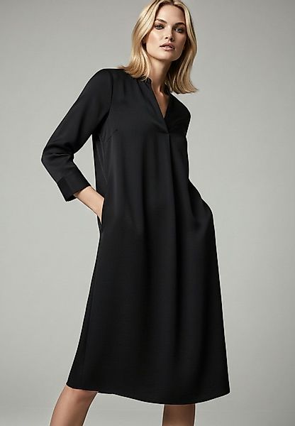 Andijamo-Fashion Midikleid SILENT GLOW moderne Silhouette, matte Satinquali günstig online kaufen